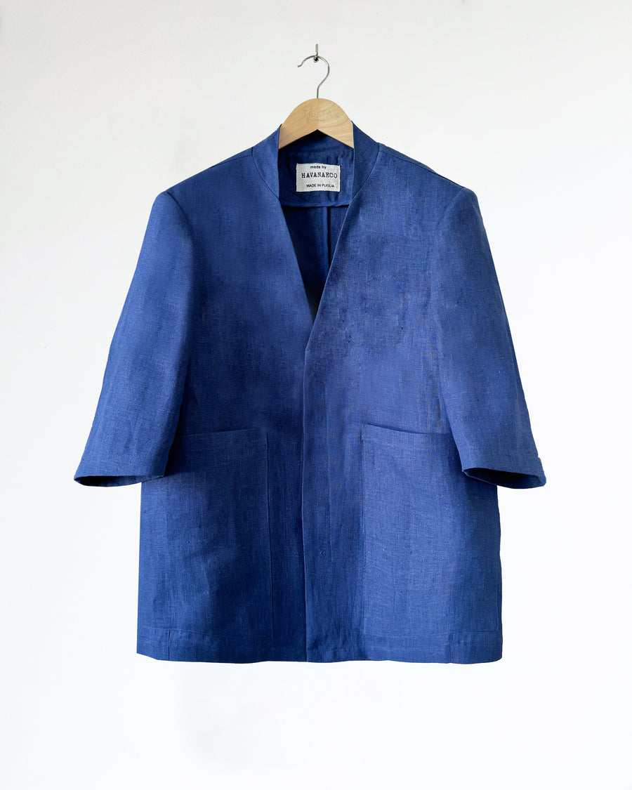 Oltremare è la giacca kimono Made in Puglia