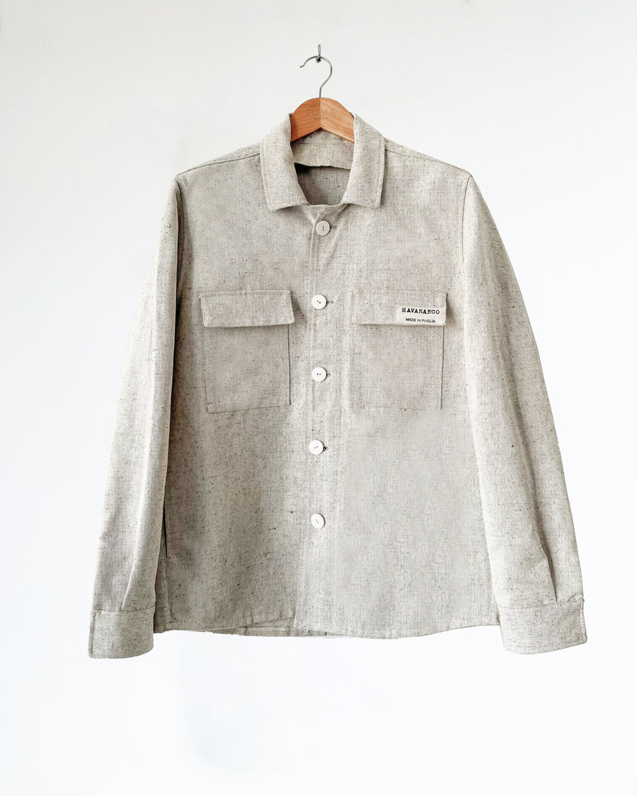 Giacca camicia genderless sfoderata