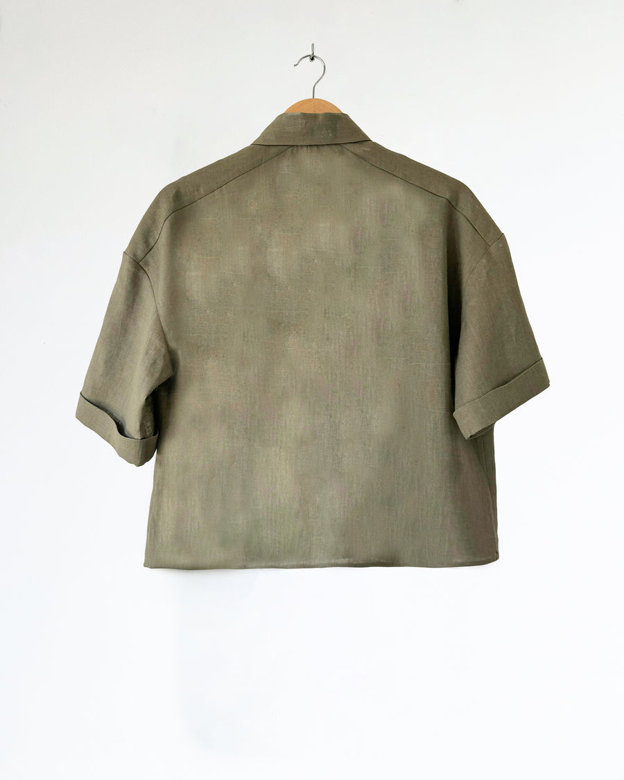 Camicia manica 3\4 vestibilità ampia