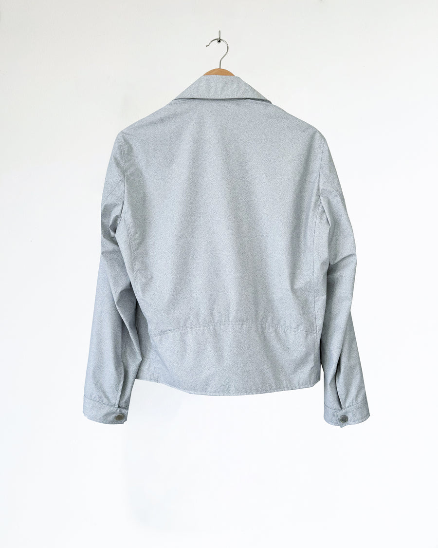 Giubbino Chiodo genderless con chiusura zip